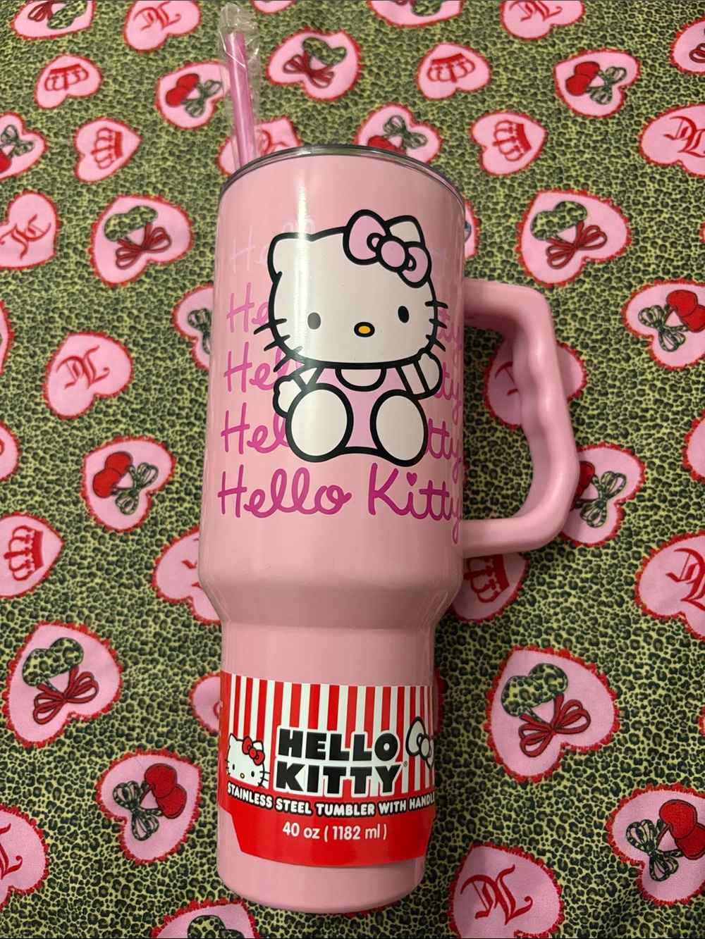 Hello Kitty 40oz Stainless Steel Tumbler